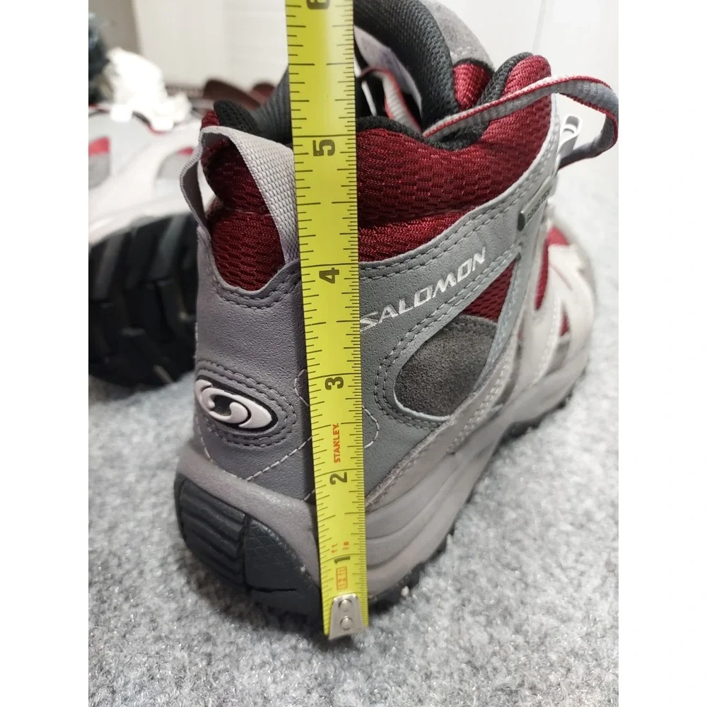 Salomon Women Athletic Sneakers 7.5 Multicolor Lace Up Round Toe Comfort Active